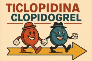 Ticlopidina e Clopidogrel